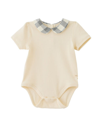 Organic Baby Gift Set | Short Sleeve Bodysuit + Mittens