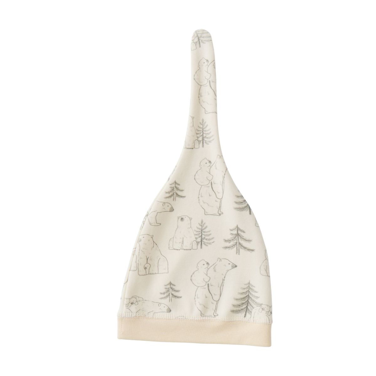 Blara Organics Top Knot Baby Beanie