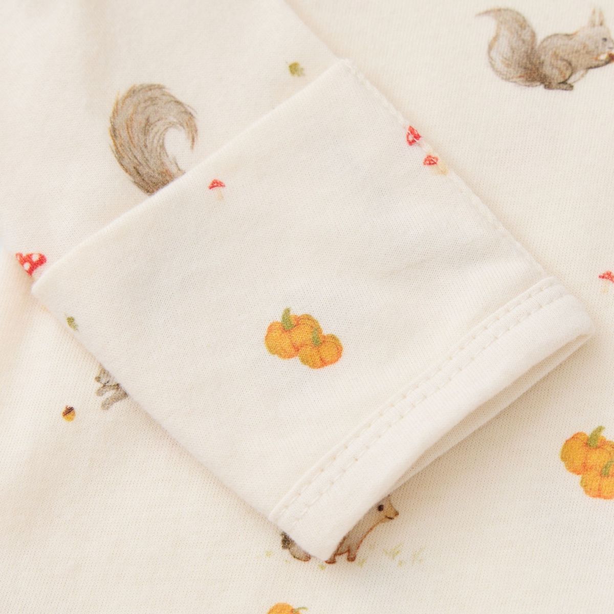 Blara Organics Envelope Long Sleeve Bodysuit - Forest Friends