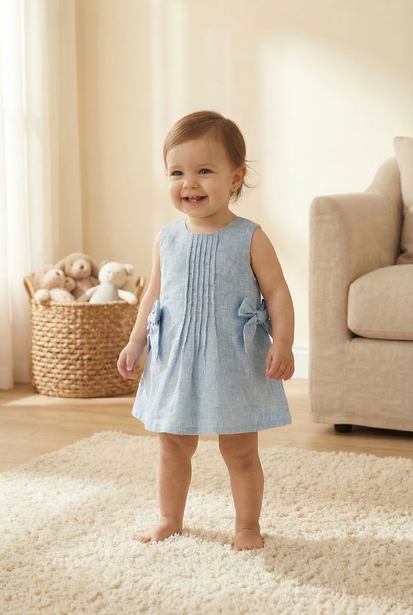 Linen Bow Bodysuit