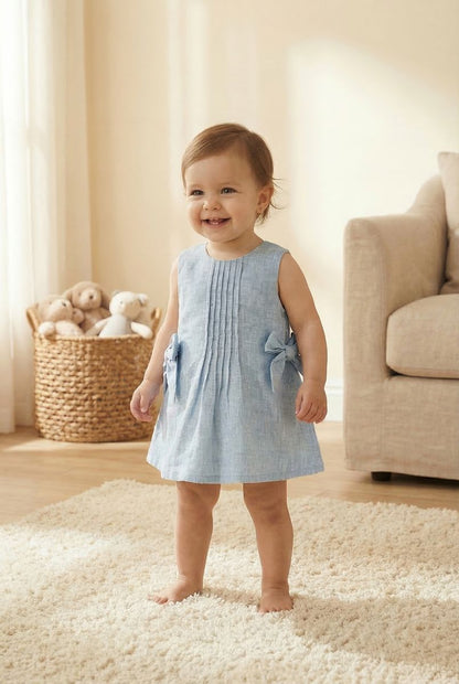 Linen Bow Bodysuit