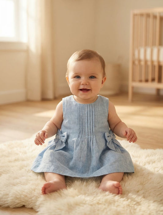 Linen Bow Bodysuit