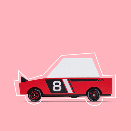 Hachigo Red TOONS™ Car