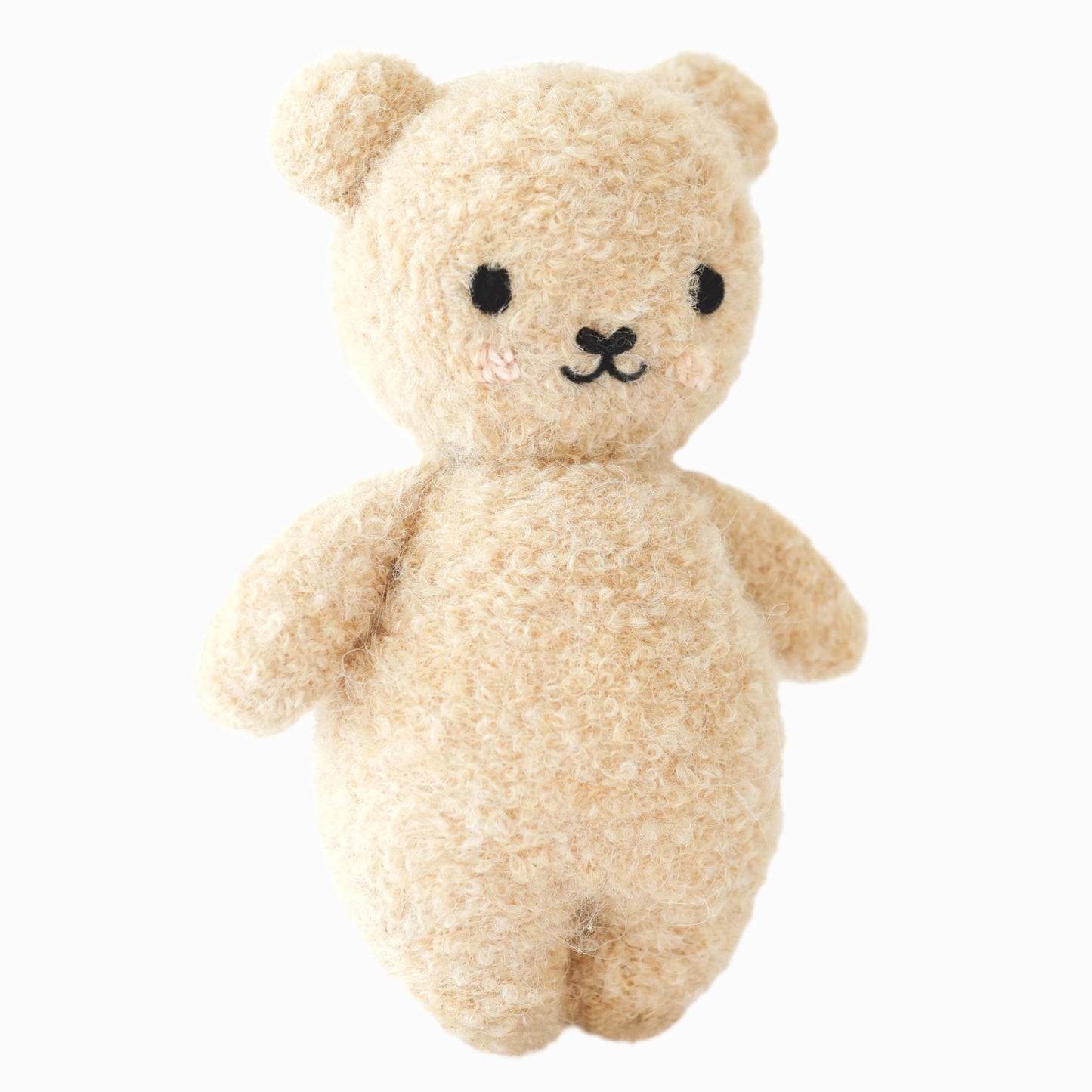 Baby bouclé bear (honey)