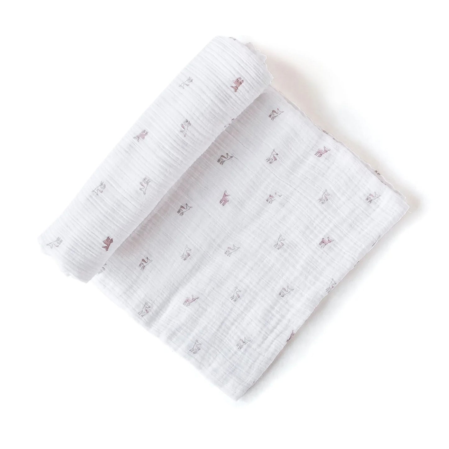 Organic muslin swaddle