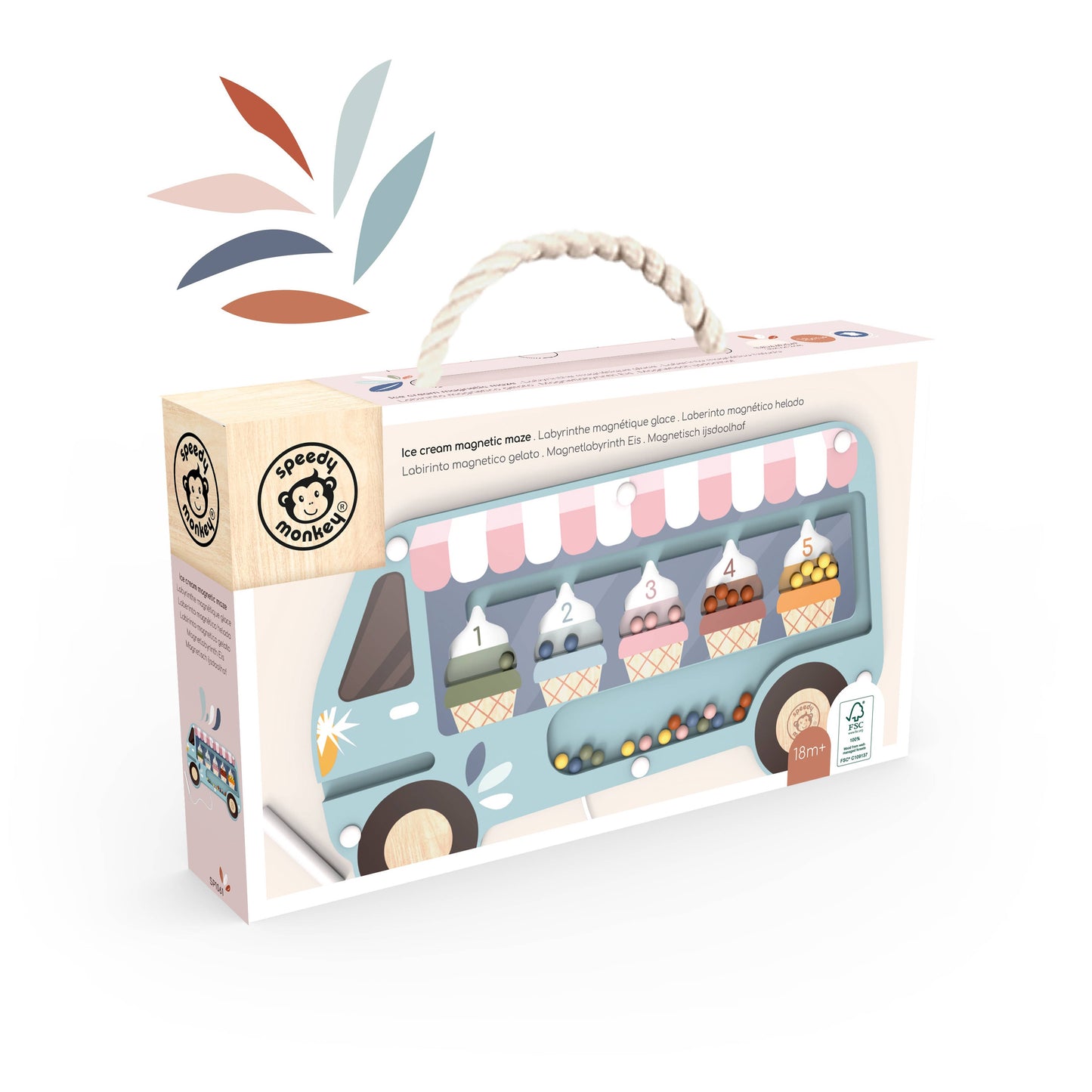 Ice cream Magnetic Maze