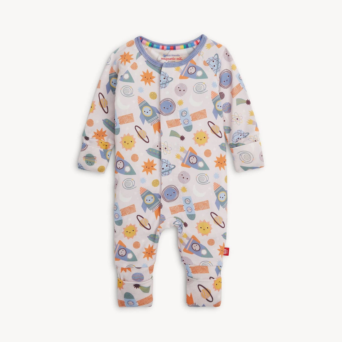 LET'S ROCKET MODAL MAGNETIC GROW WITH ME CONVERTIBLE COVERALL