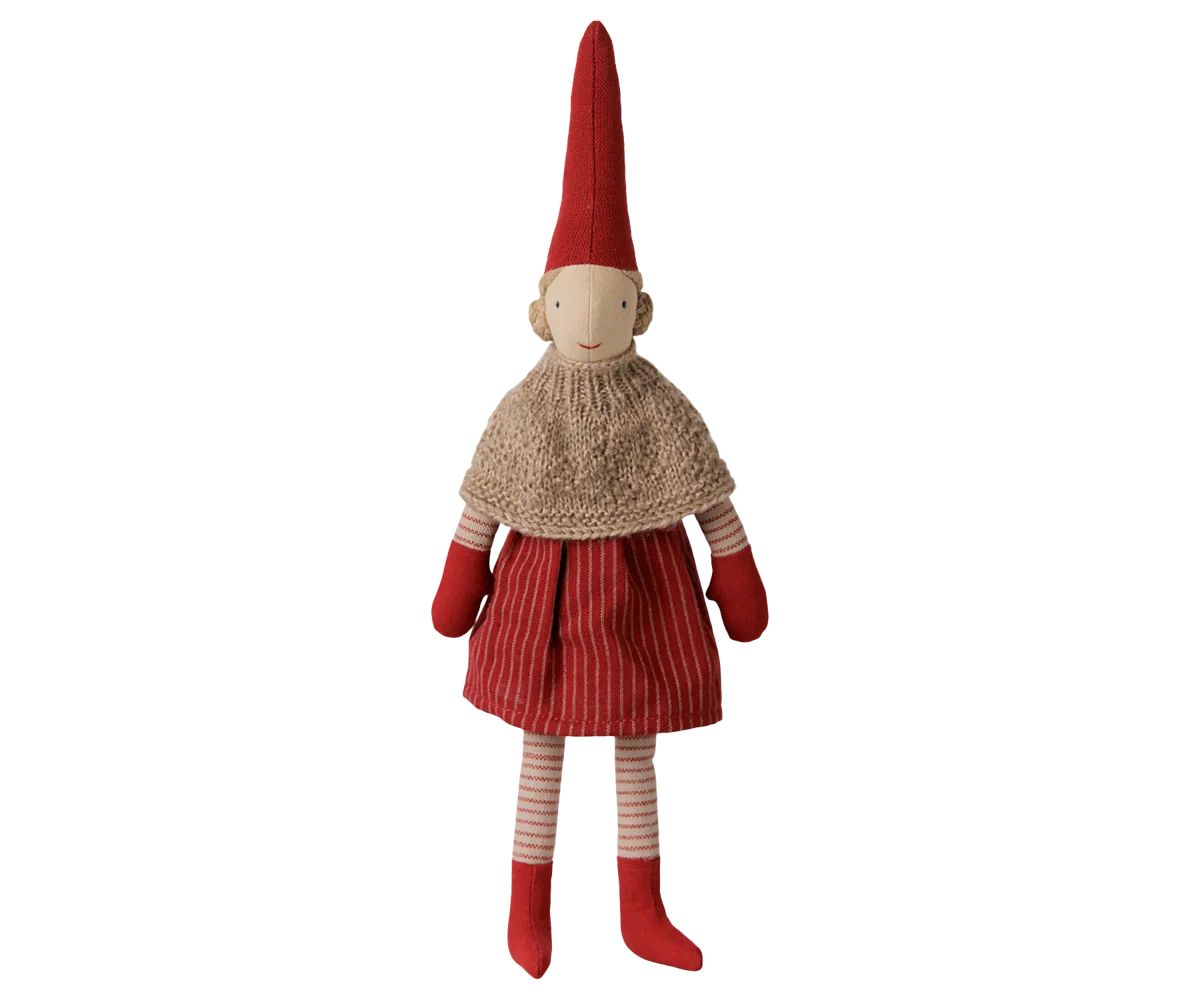 Pixy, Size 2 - Girl Knitted cape and skirt