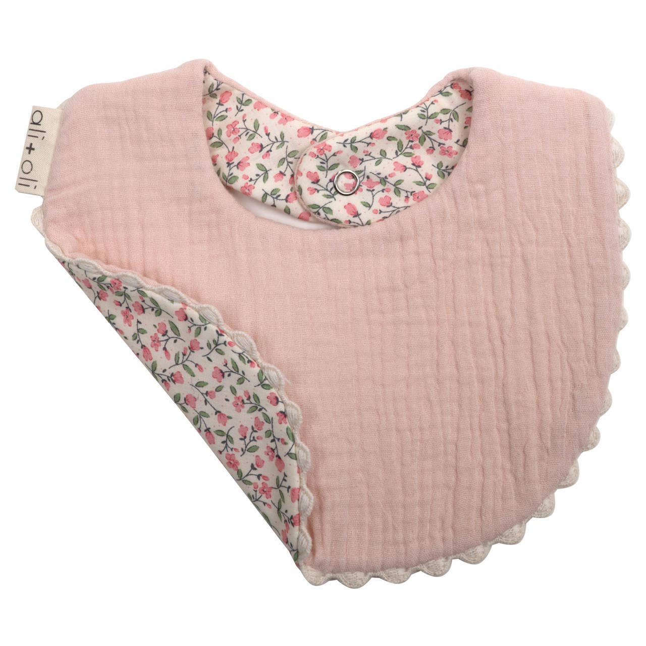Cotton Baby Bib Double-Sided