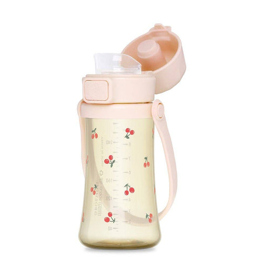 Grosmimi PPSU Kids Tumbler - 10oz (18 Months+): Cherry Peach