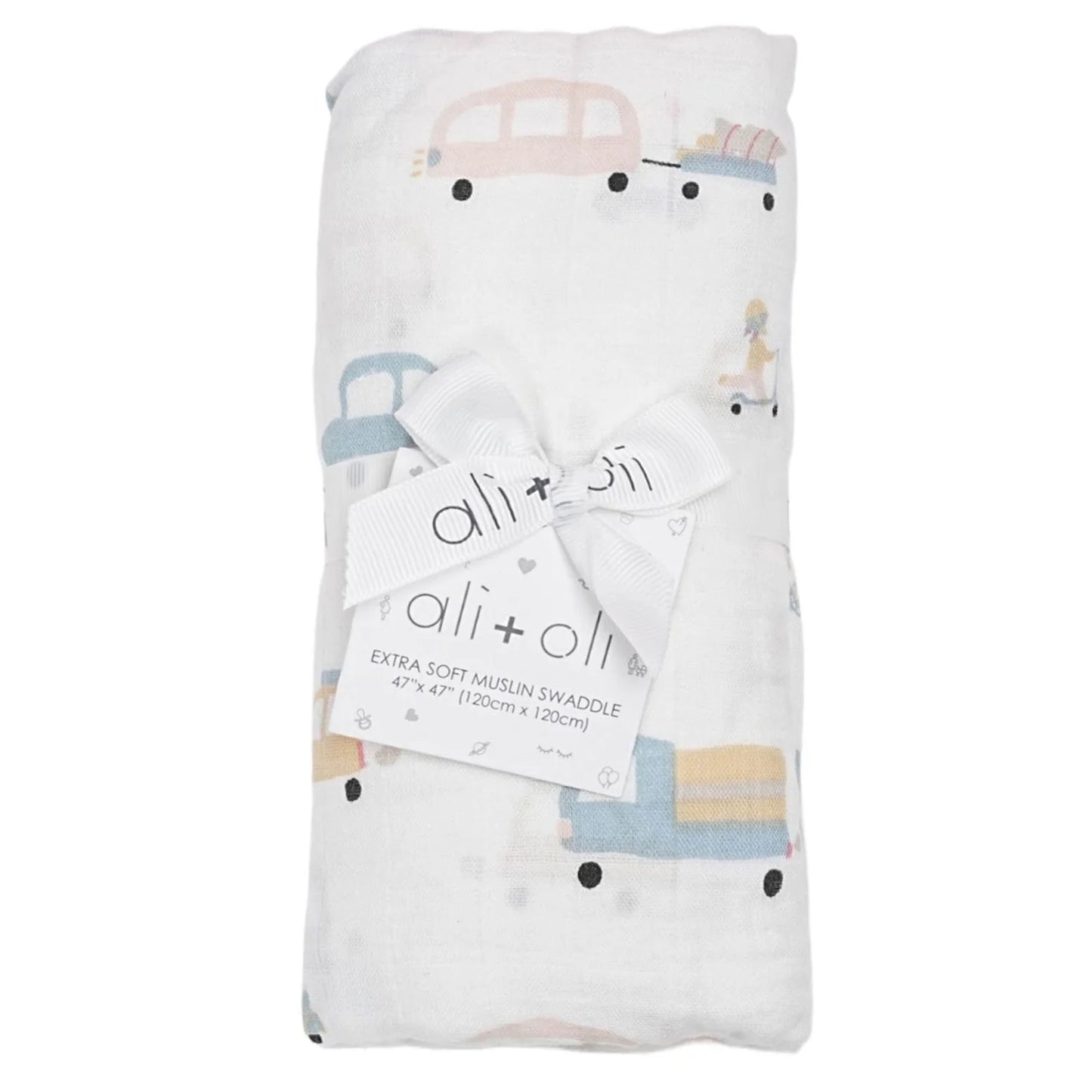 Bamboo Muslin Swaddle Baby Blanket