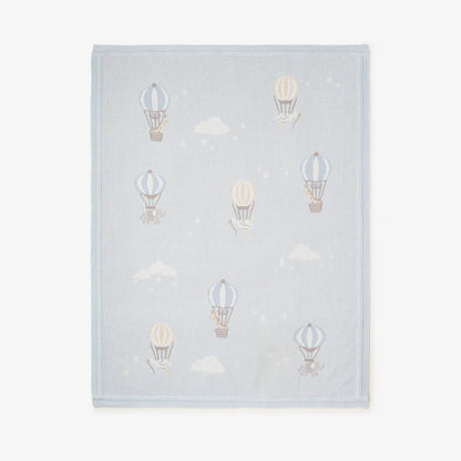 Balloons Dreamscape Knit Baby Blanket