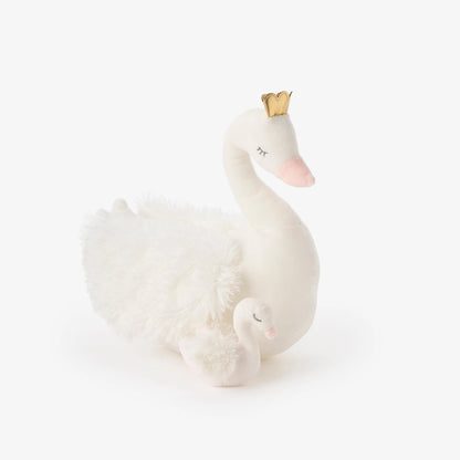 MAMA + BABY SWAN PLUSH TOY SET
