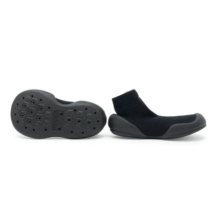 Komuello toddler shoes - Simple: Black / 5 (115mm/ 6-12months)