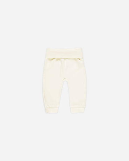 Cotton Baby Pant || Ivory