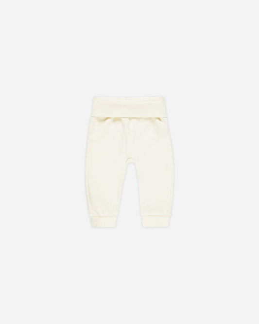 Cotton Baby Pant || Ivory