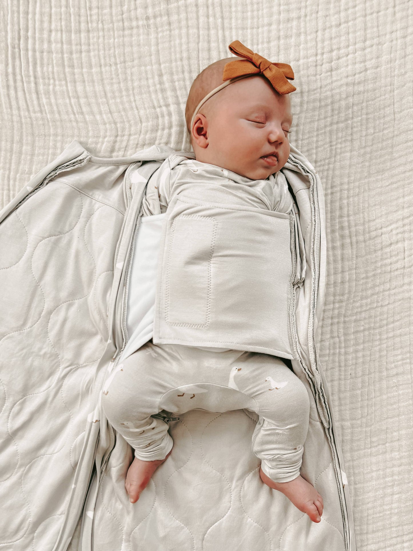 FW26 Swaddle Sleep Sack: Camel / 1