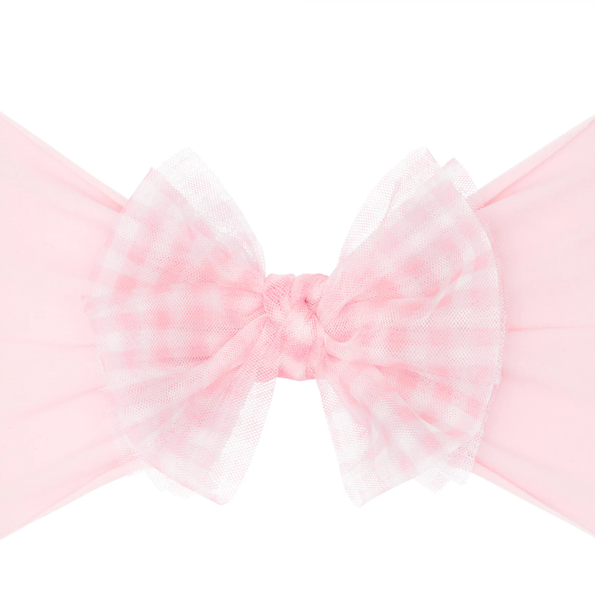 Baby Bling® - Tulle FAB® soft nylon headband with tulle bow