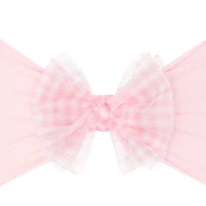 Baby Bling® - Tulle FAB® soft nylon headband with tulle bow