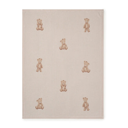 Elegant Baby TEDDY BEAR KNIT BABY BLANKET