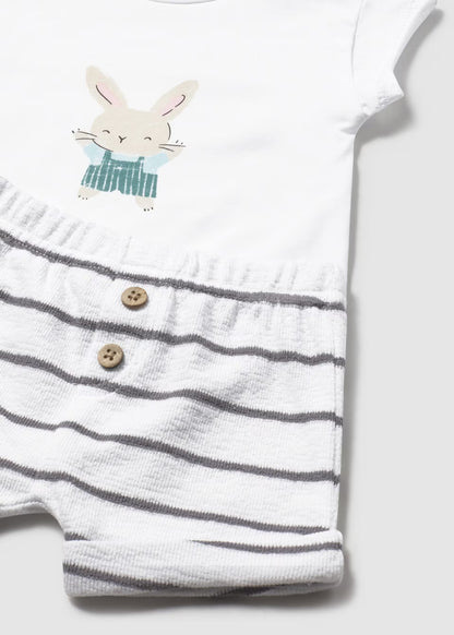 Newborn Boy 4-piece Shorts Set - Glass