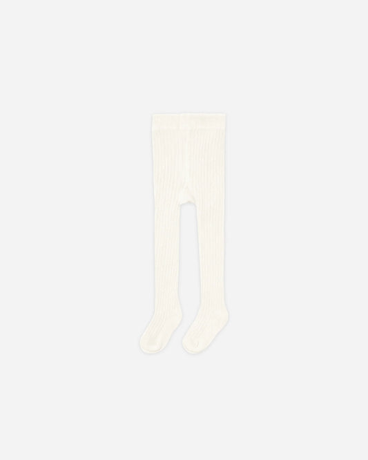 Ribbed Tights Natural