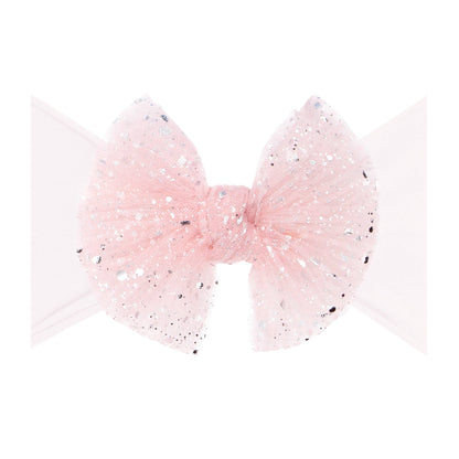 Baby Bling® - Tulle FAB® soft nylon headband with tulle bow