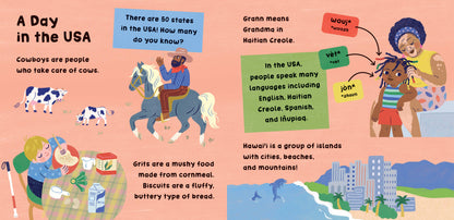 Our World: USA: Board Book