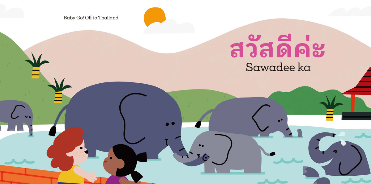 Baby Go! Thailand – Travel Board Book