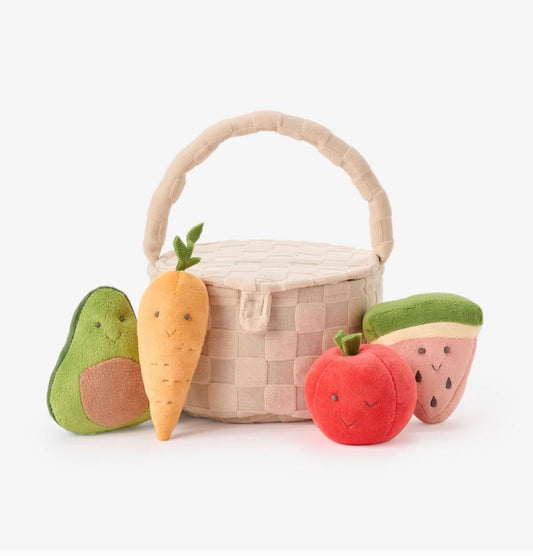 PLUSH PICNIC BASKET ACTIVITY SET