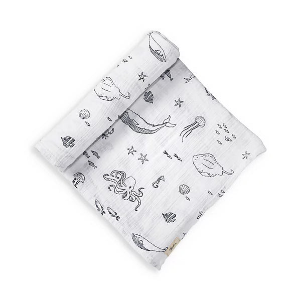 Organic muslin swaddle