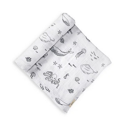 Organic Cotton Muslin Swaddle