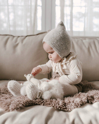 Angora Valenki Booties: Medium