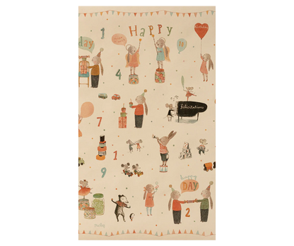 Gift wrap, 10 m - Happy Day