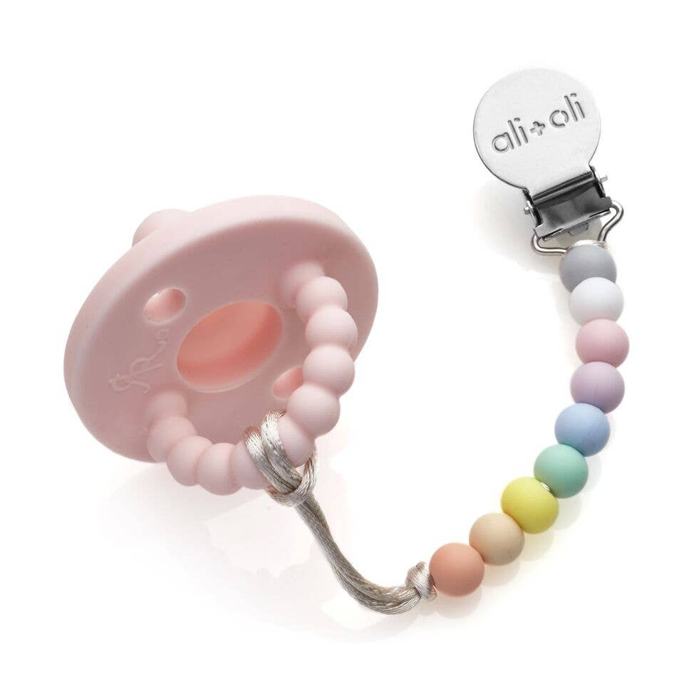 Ali+Oli Silicone Pacifier Clip