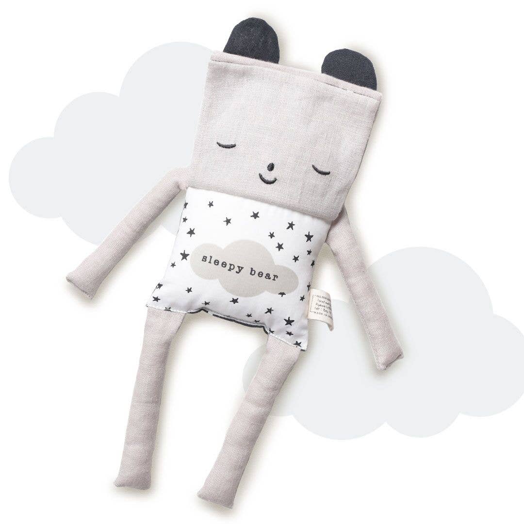 Bear Flippy Friend - Organic Cotton Soft Toy Doll