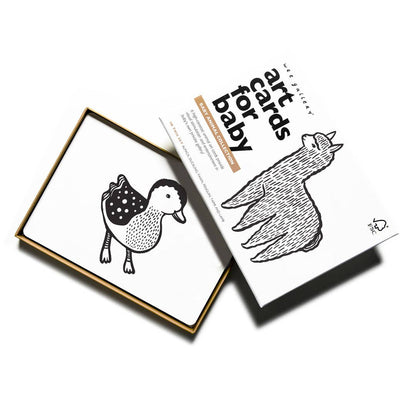 Art Cards for Baby - Baby Animals - Infant Flash Cards