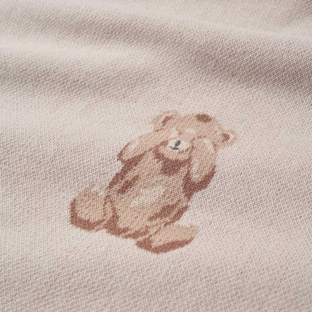 Elegant Baby TEDDY BEAR KNIT BABY BLANKET