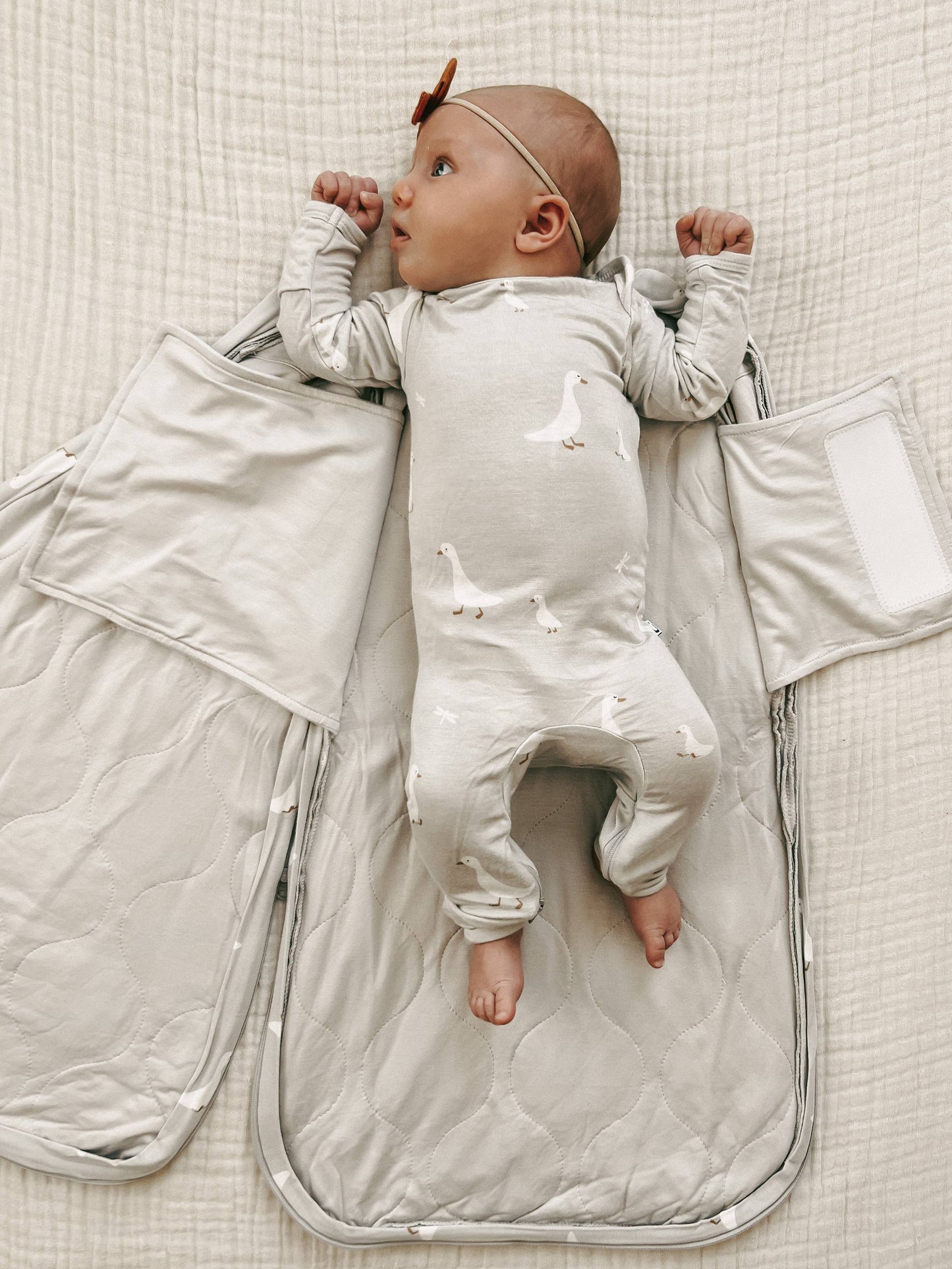 FW26 Swaddle Sleep Sack: Camel / 1