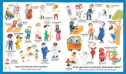 My Big Barefoot Book of French and English Words: Bilingual French Hardcover