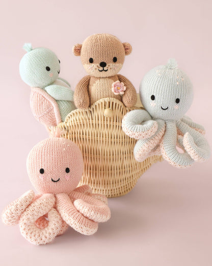 Cuddle & Kind Baby sea turtle (powder pink)
