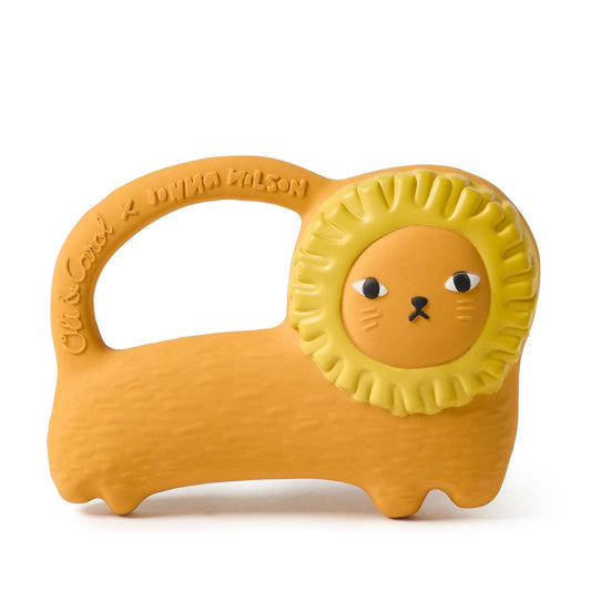 Richie Lion Natural Rubber Baby Teether