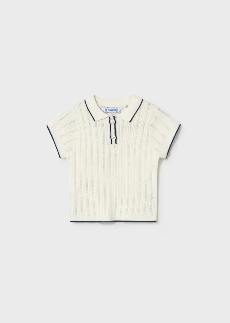Baby Boy Knit Polo Shirt 1104