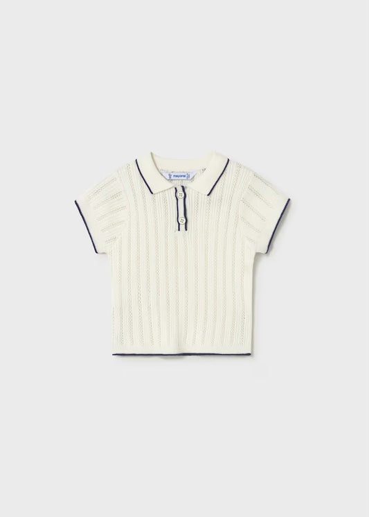 Baby Boy Knit Polo Shirt 1104