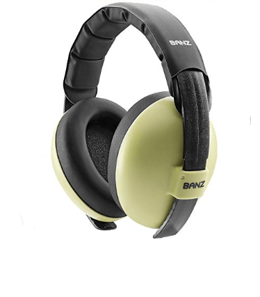 Baby Hearing Protection Earmuffs (Solids): Silver
