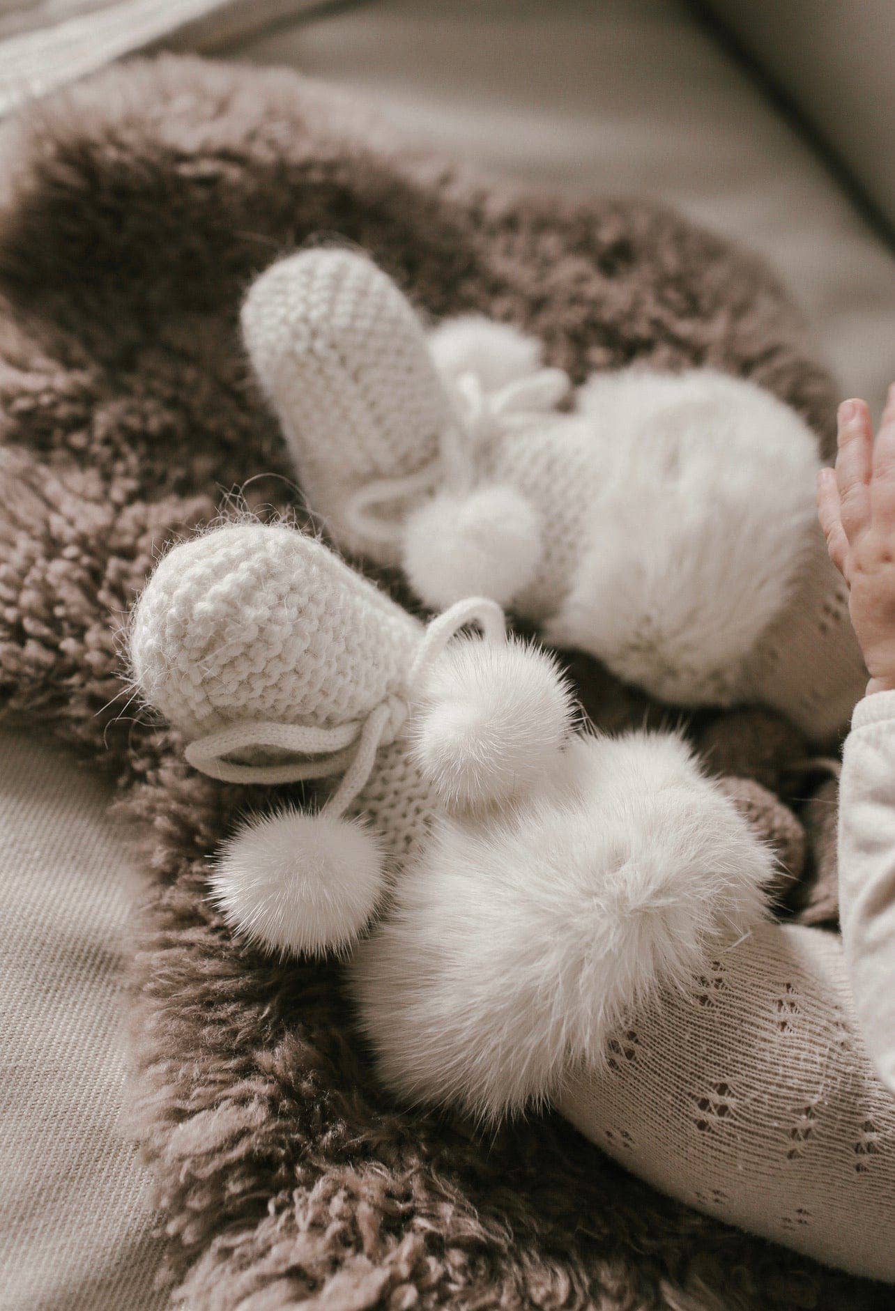 Angora Valenki Booties: Medium