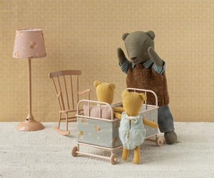 Floor Lamp, Miniature - Dark Powder