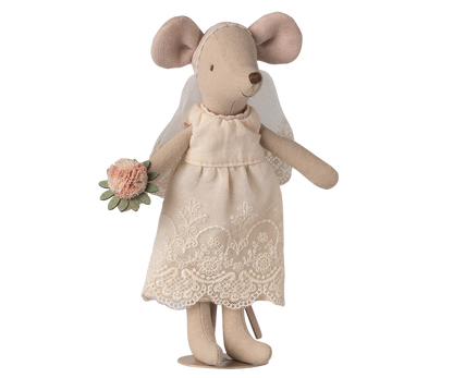 Wedding mice couple in box, Mum and dad