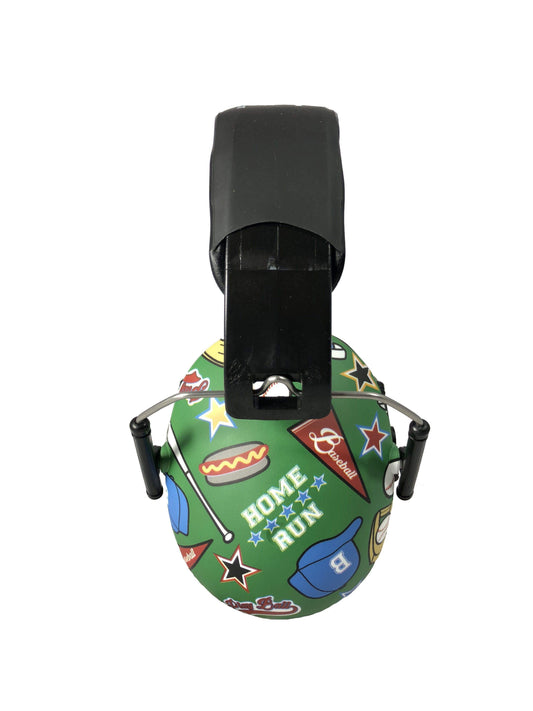 Banz Kids Hearing Protection Earmuffs - Prints: Baseball