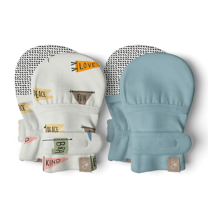 STAY ON 2-PACK MITTS